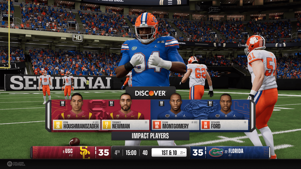 How Discover’s ‘College Football 25’ integration demonstrates EA’s advertising dreams